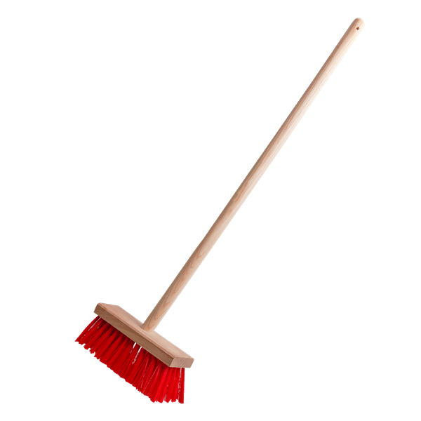 Broom Png Isolated Pic (maroon, black)