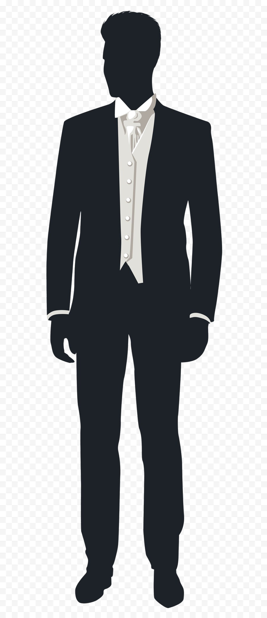 Groom Transparent Background (black, lavender, white)