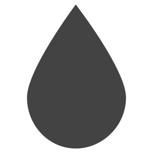 Drop Water Free Png Icon (black, indigo)