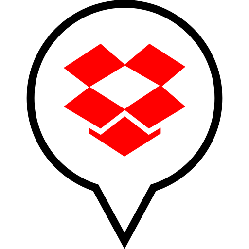 Dropbox Pin Pointer Navigation Logo Icon Free Png Icon Download (red, lavender, black, white)