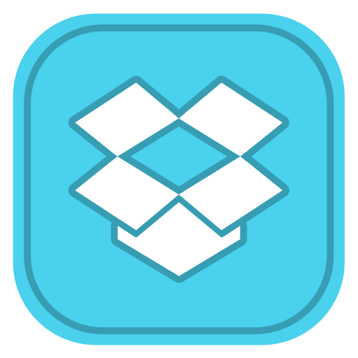 Dropbox Social Media Icon Free Transparent Png Icon Download (greenish blue, white, navy, black, teal)