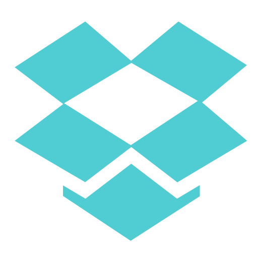 Dropbox Storage Drive Share Brand Icon Free Png Icon Download (greenish blue, black)