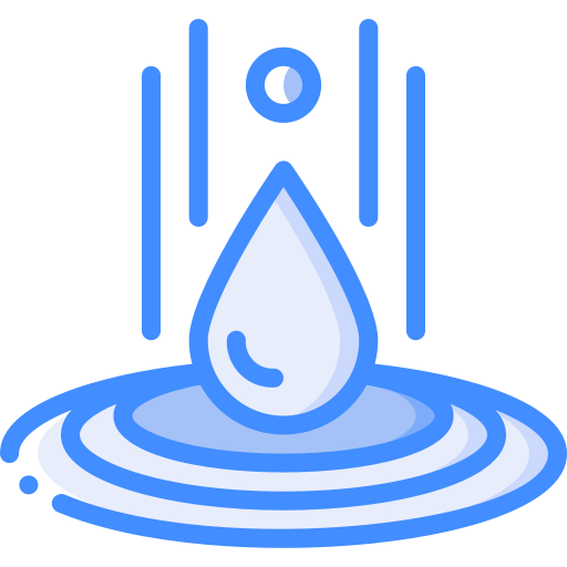 Droplet Png Picture (greenish blue, black, lavender, silver)