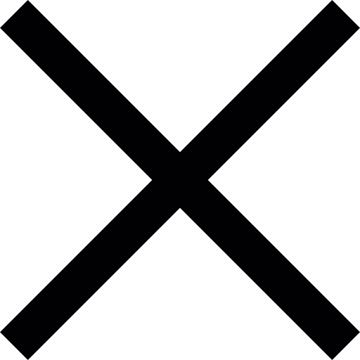 Cross Mark Png Image (black, lavender, white, gray)