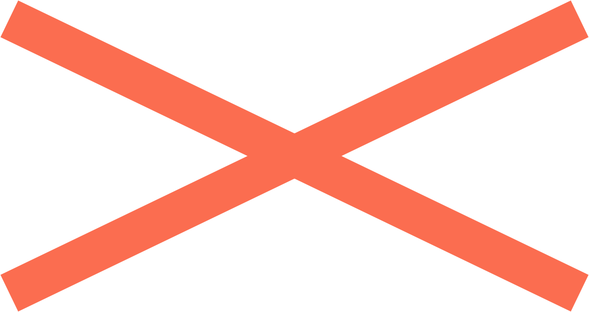 Cross Mark Transparent Png (black, salmon)