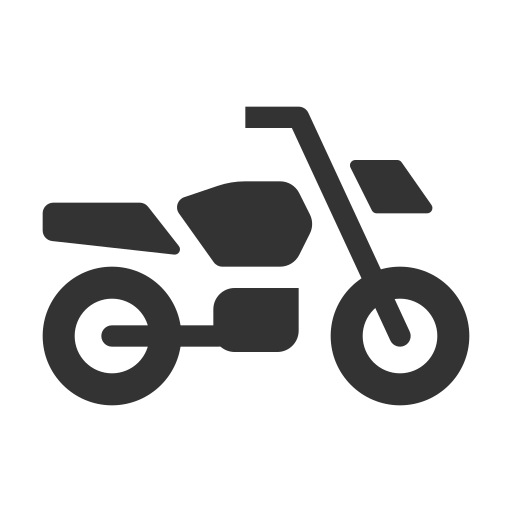 Cross Country Motorcycle Vehicle Transport Icon Free Png Icon Download (black)