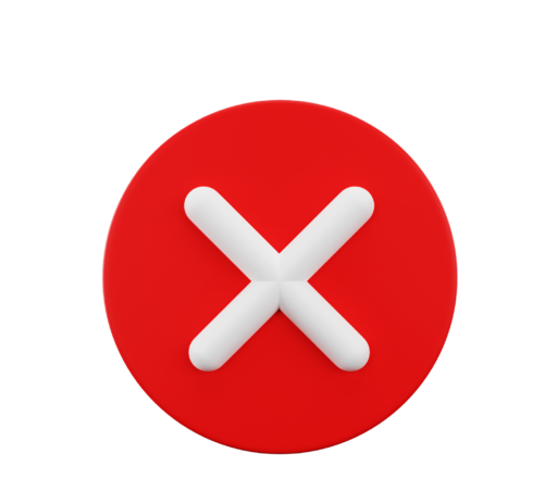 Cross Delete Error Icon Free Nobackground Png Icon Download (red, black)