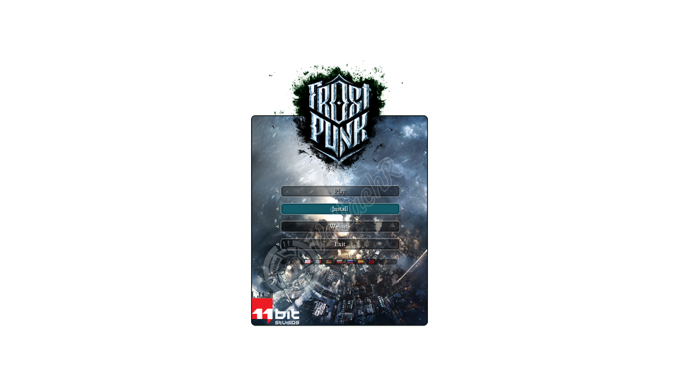 Frostpunk Png File (black)