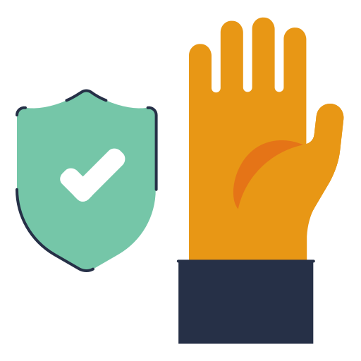 Protection Safety Hand Clean Hygiene Icon Free Transparent Png Icon Download (silver, white, navy, black, orange)