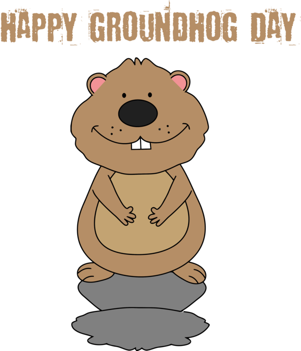 Groundhog Day Movie Png Pic (black, gray, salmon)