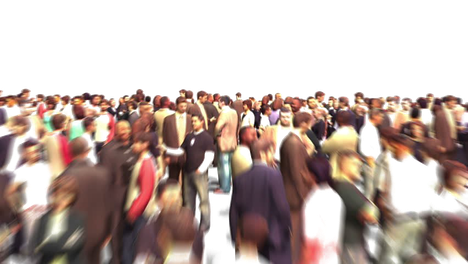 Crowd Download Png Image (white, black, indigo, maroon)