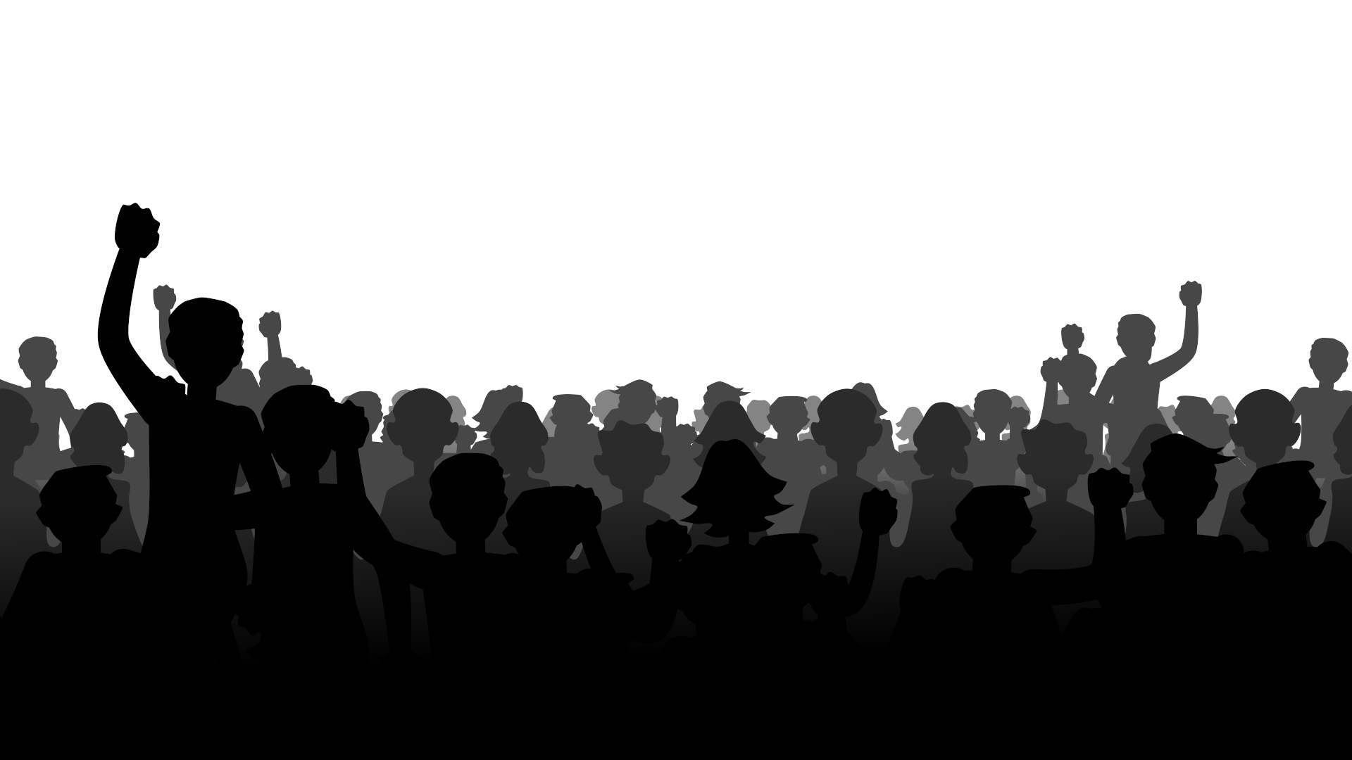 Crowd Silhouette Png File (indigo, black)