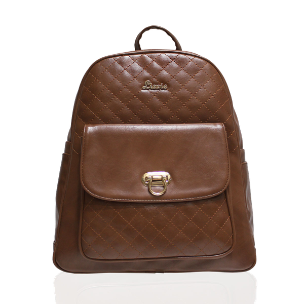 Brown Backpack Png Free Download (beige, black)