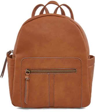 Brown Backpack Png Image (white, black, chocolate)