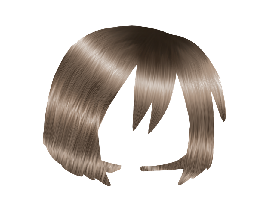 Brown Hair Png Photos (black, gray)