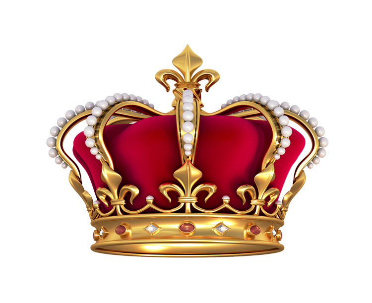 Crown Transparent (maroon, gray, white, black, silver)