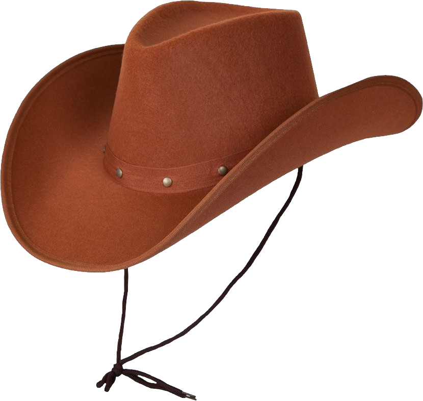 Brown Western Cowboy Png Free Image (chocolate, maroon, black, olive)