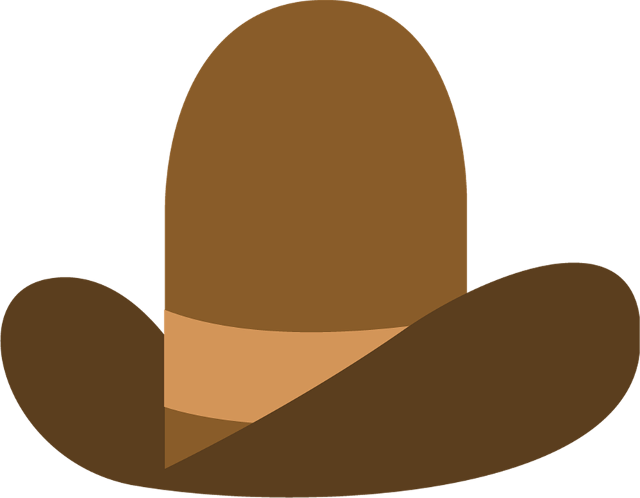 Brown Western Cowboy Png Image Hd (maroon, black, salmon, olive)