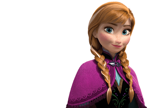 Frozen Anna Background Png (black, purple)