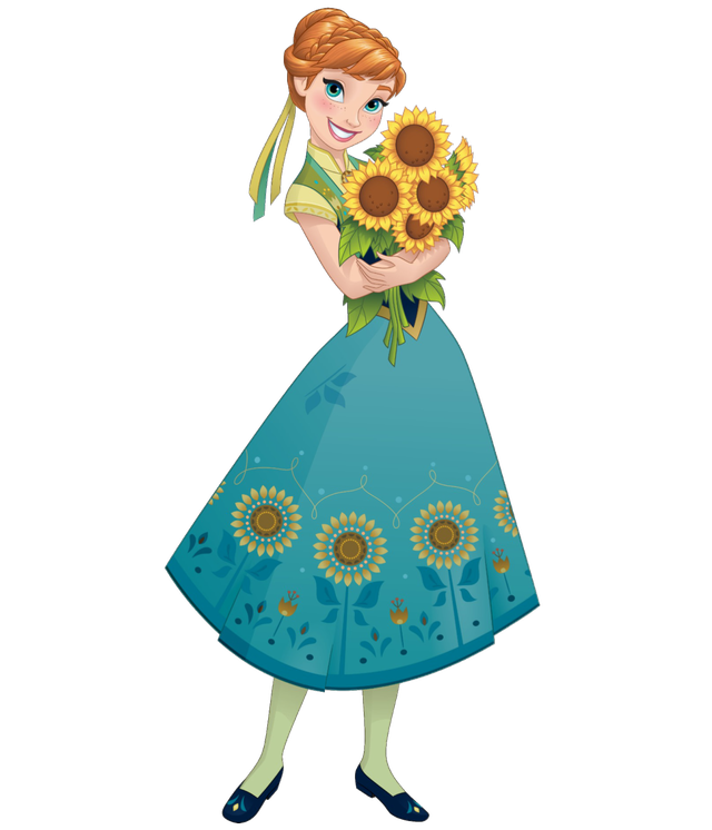 Frozen Anna Png Clipart (black, gray)