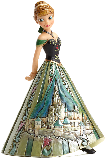 Frozen Anna Png Pic (black, silver, gray)