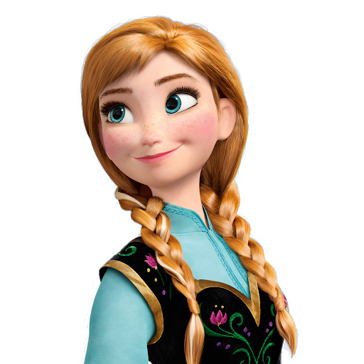 Frozen Anna Png Transparent Hd Photo (black, mint)