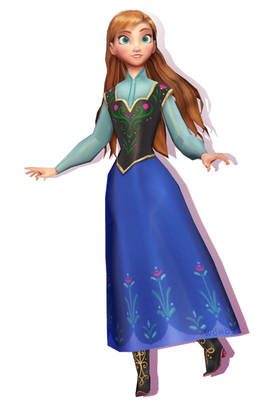 Frozen Anna Transparent Images Png (black, teal)