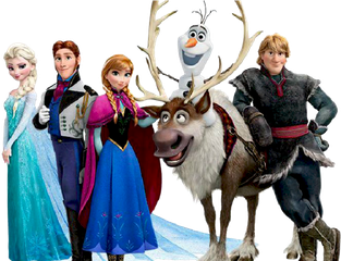 Frozen Png Transparent Image (black)