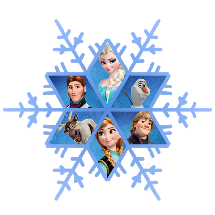 Frozen Snowflake Png Free Download (black, silver)