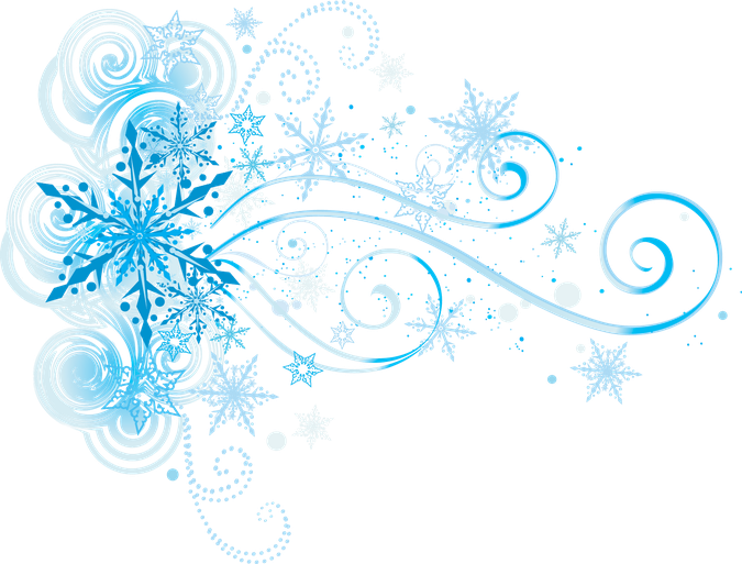 Frozen Snowflake Transparent Background (lavender, black)