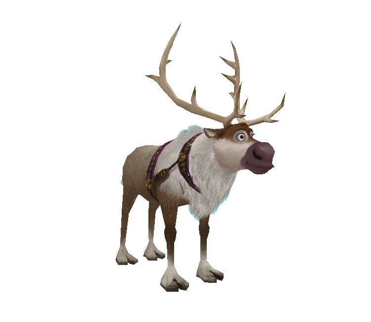 Frozen Sven Png File (gray, lavender, white)