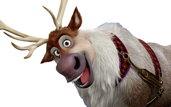 Frozen Sven Png Photo (black, silver)