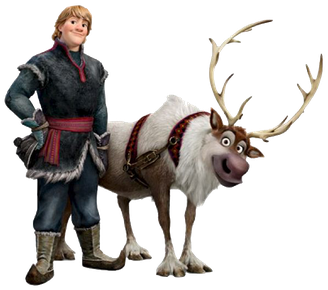 Frozen Sven Png Transparent Image (black)