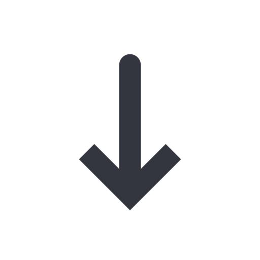 Arrow Alt Ldown Free Png Icon (black, indigo)