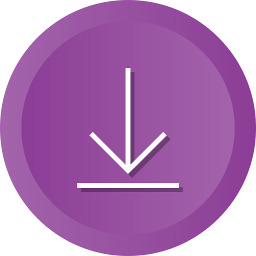 Arrow Down Downloading Storage Download Save Free Transparent Png Icon Download (purple, gray, black)