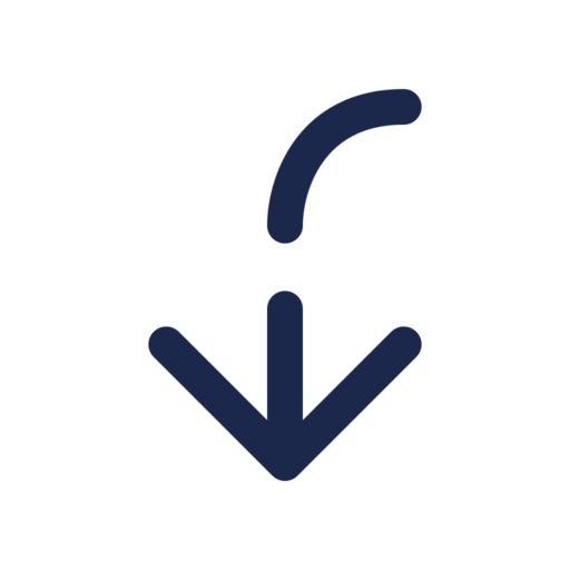 Arrow To Down Right Free Transparent Png Icon Download (navy, black)