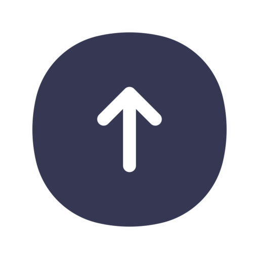 Arrow Top 3 Free Png Icon (black, indigo)