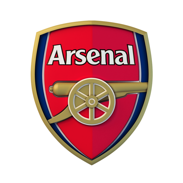 Arsenal Badge Transparent Png (black, red)