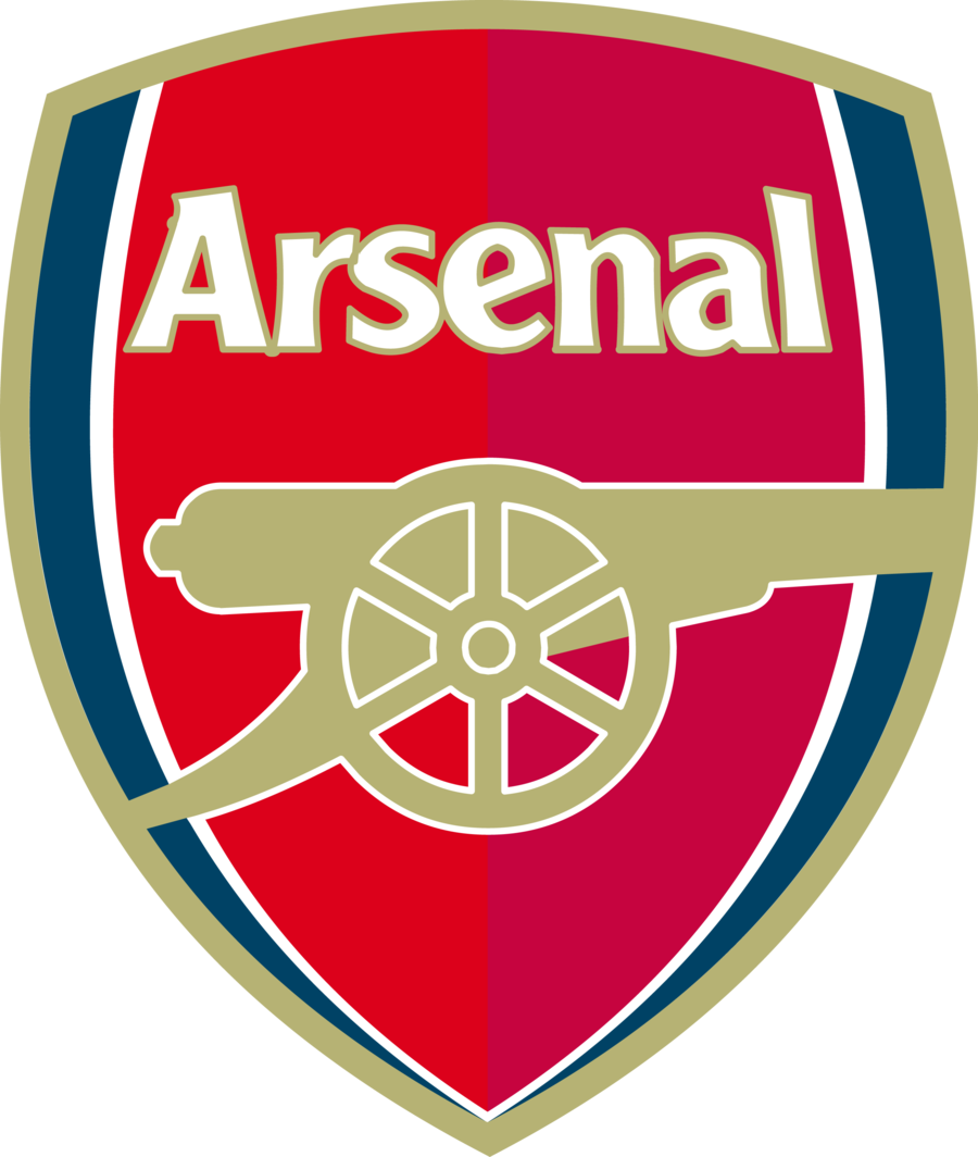 Arsenal F C Png File (teal, white, black, red, gray)