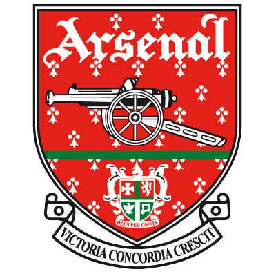 Arsenal F C Png Pic (white, black, silver, red, green)