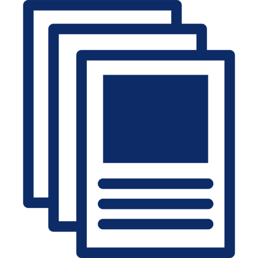 Articles Free Png Icon Download (navy, black)