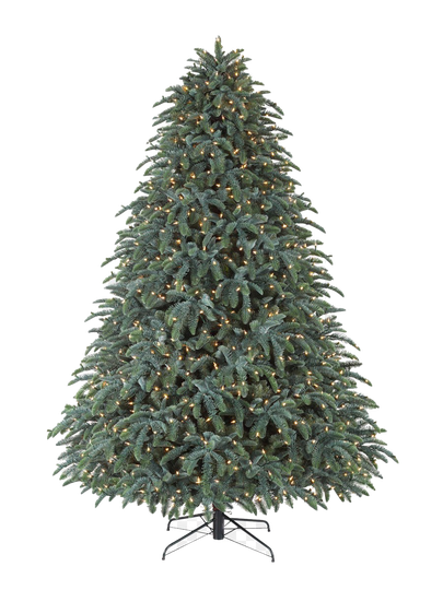 Artificial Christmas Tree Png Photo (white, black)