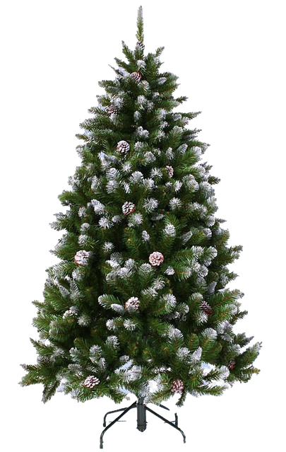 Artificial Christmas Tree Png Picture (black)