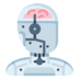 Artificial Intelligence Robot Robotic Avatar Icon Free Transparent Png Icon Download (silver, lavender, gray, black)