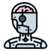 Artificial Intelligence Robot Robotic Avatar Icon Pngpath Free Nobackground Png Icon Download (lavender, black)