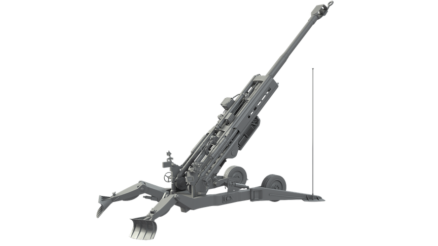 Artillery Png Transparent Picture (black, gray, indigo)