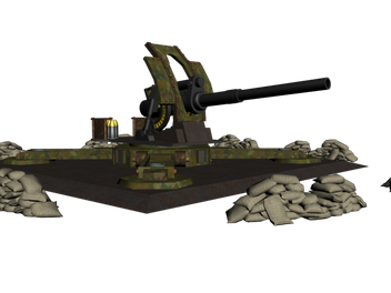 Artillery Transparent Png (black)