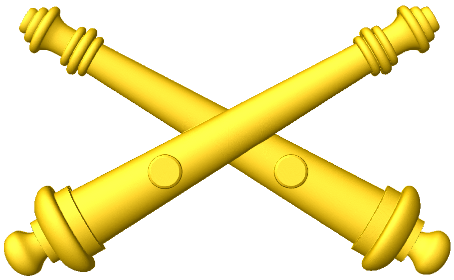 Artillery Ww1 Png File (gold, plum, yellow)