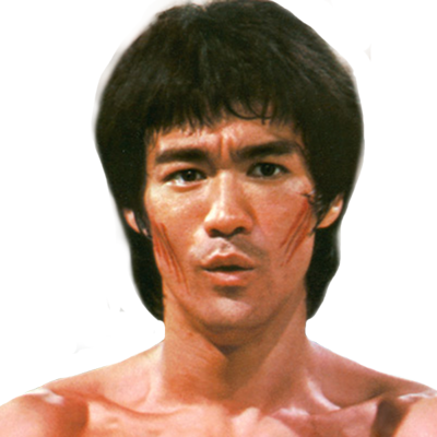 Bruce Lee Png Free Download (white, black)