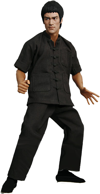 Bruce Lee Png Transparent Image (white, black)